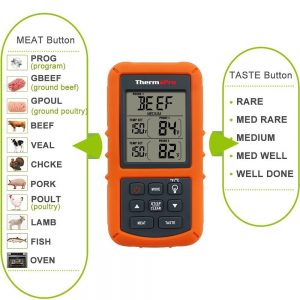 ThermoPro TP20 Wireless Remote Digital Cooking Food Meat Thermometer