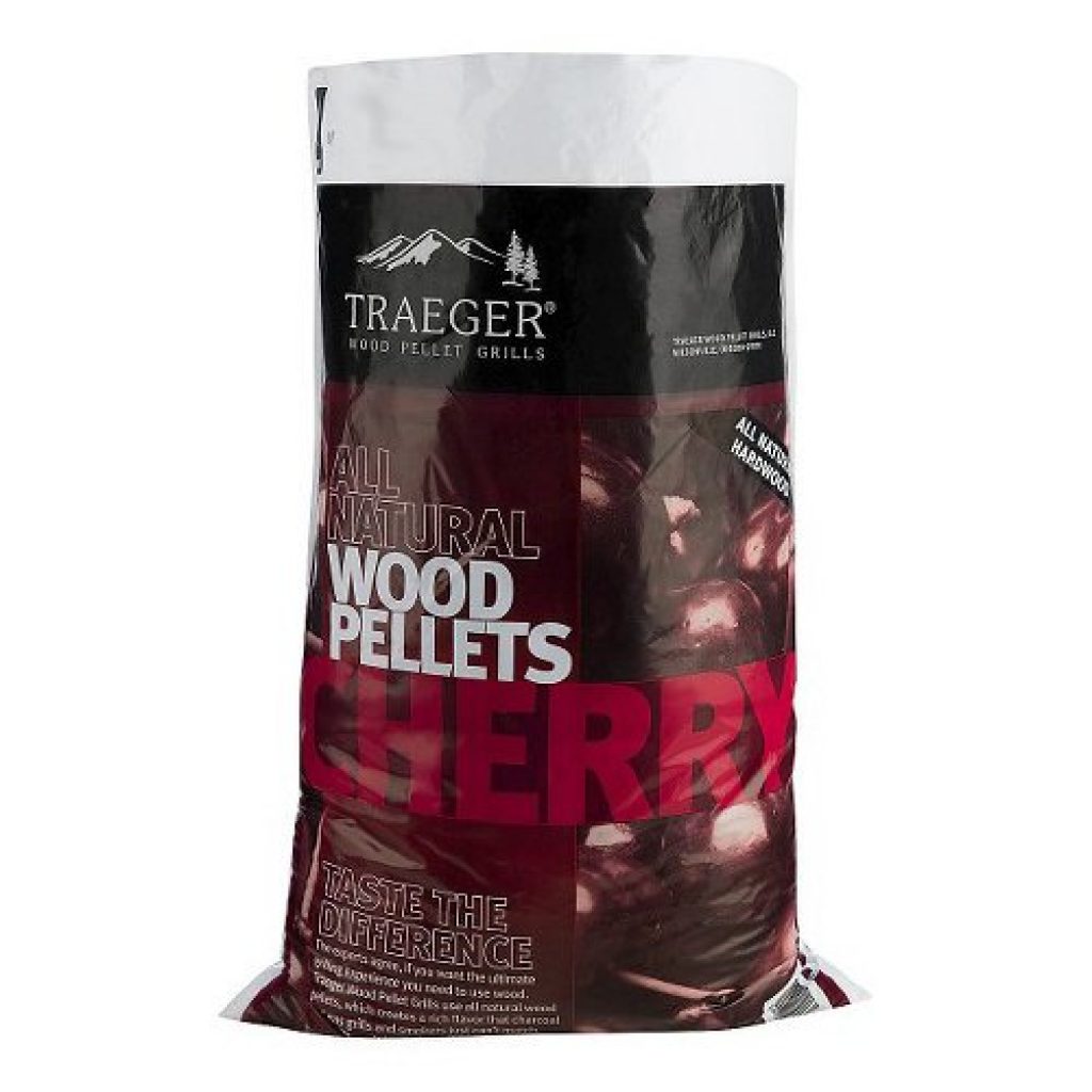 5 Best Wood Pellets For Perfect Smoking Best Smoker   Traeger PEL309 Cherry Barbecue Pellets 1024x1024 