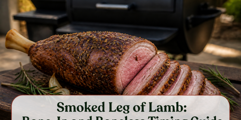 Smoked Leg of Lamb: Bone-In and Boneless Timing Guide