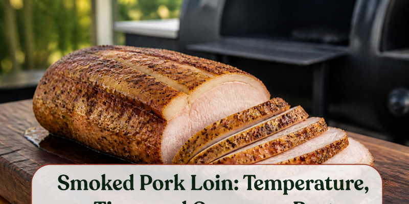Smoked Pork Loin: Temperature, Time, and Carryover Rest