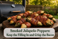 Smoked Jalapeño Poppers: Keep the Filling In and Crisp the Bacon