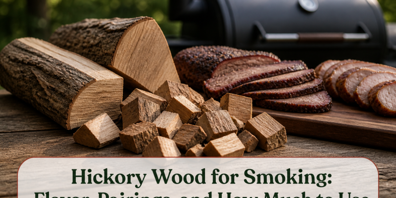Hickory Wood for Smoking: Flavor, Pairings, and How Much to Use