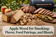 Apple Wood for Smoking: Flavor, Food Pairings, and Blends