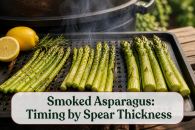 Smoked Asparagus: Timing by Spear Thickness