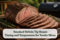 Smoked Sirloin Tip Roast: Timing and Temperature for Tender Slices