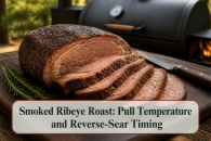 Smoked Ribeye Roast: Pull Temperature and Reverse-Sear Timing