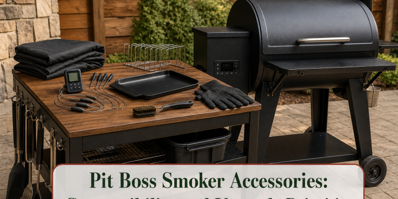 Pit Boss Smoker Accessories: Compatibility and Upgrade Priorities