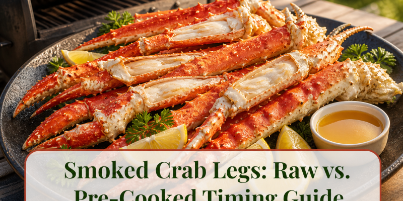 Smoked Crab Legs: Raw vs. Pre-Cooked Timing Guide
