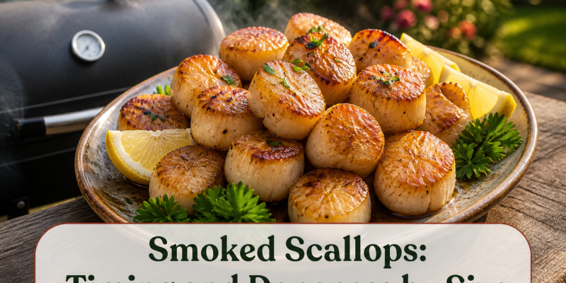 Smoked Scallops: Timing and Doneness by Size