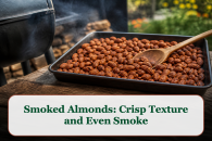 Smoked Almonds: Crisp Texture and Even Smoke