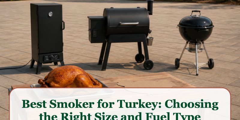 Best Smoker for Turkey: Choosing the Right Size and Fuel Type
