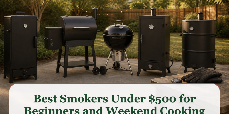 Best Smokers Under $500 for Beginners and Weekend Cooking