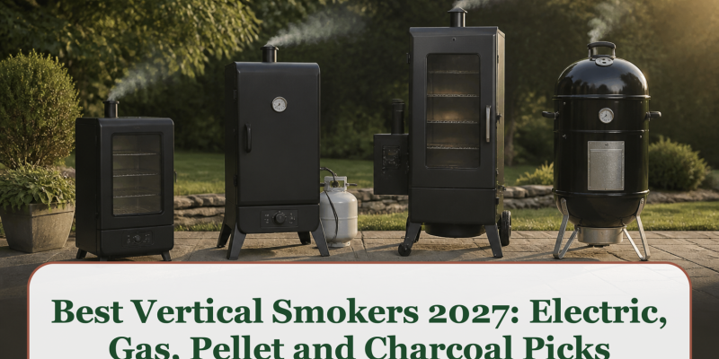 Best Vertical Smokers 2027: Electric, Gas, Pellet and Charcoal Picks