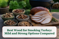 Best Wood for Smoking Turkey: Mild and Strong Options Compared