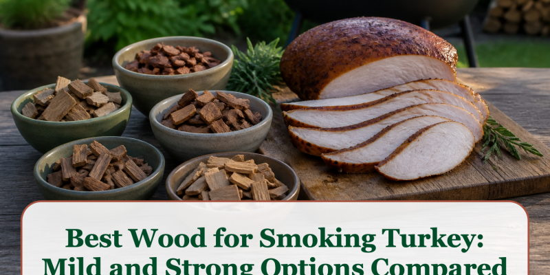Best Wood for Smoking Turkey: Mild and Strong Options Compared