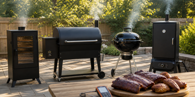Electric vs. Pellet vs. Charcoal vs. Gas Smoker: Which Is Right for You?