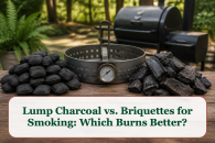 Lump Charcoal vs. Briquettes for Smoking: Which Burns Better?
