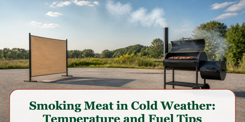 Smoking Meat in Cold Weather: Temperature and Fuel Tips